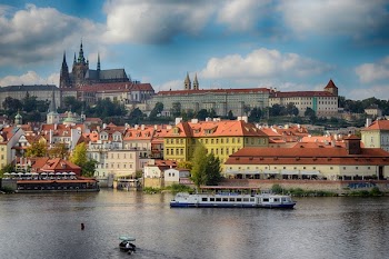  Prague Old Royal Palace Castle view 