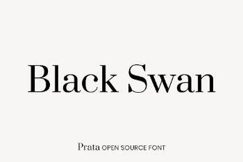 Prata open source font by Cyreal | Free Font Add-on - rawpixel