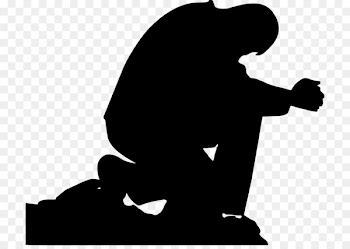 Prayer Silhouette Man Praying Hands Religion - pray 