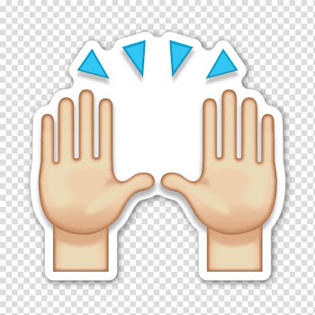 Praying Hands Emoji Sticker Oxford English Dictionary, emoji expression frame transparent background PNG clipart