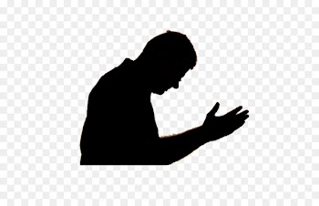 Praying Hands Prayer Silhouette God - Silhouette 