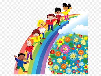 Pre-school Child Classroom Education - rainbow 