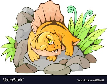 prehistoric dimetrodon dinosaur