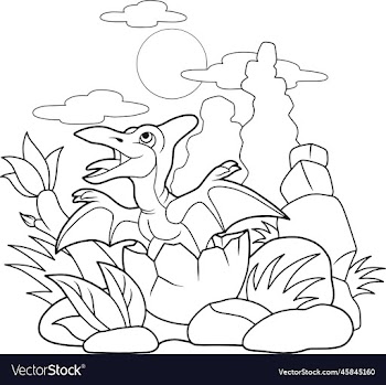 prehistoric dinosaur pterodactyl