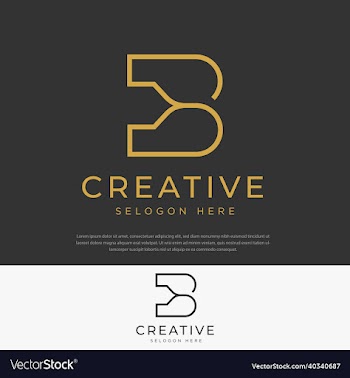 premium b logo luxury company logotype design