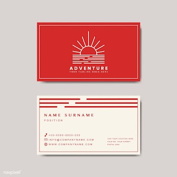 Premium business card design mockup | Free stock vector - 516797
