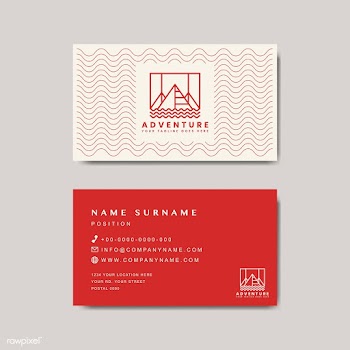 Premium business card design mockup | Free stock vector - 516825