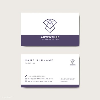 Premium business card design mockup | Free stock vector - 516854