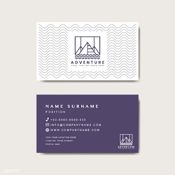 Premium business card design mockup | Free stock vector - 516866