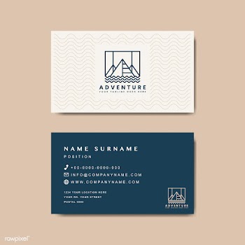 Premium business card design mockup | Free stock vector - 516870