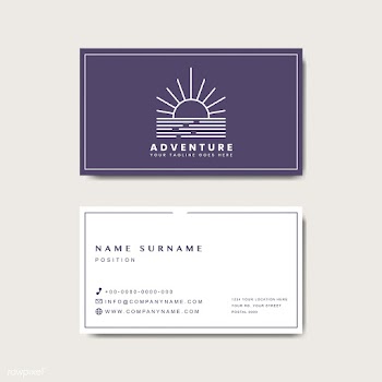 Premium business card design mockup | Free stock vector - 516893