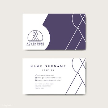 Premium business card design mockup | Free stock vector - 516897
