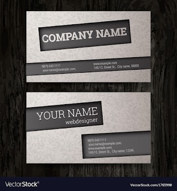  					Premium business Card Set EPS10 vector image														