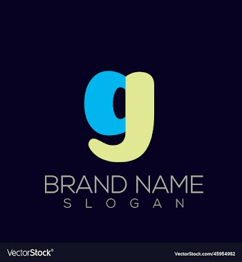 premium cg or gc logo template