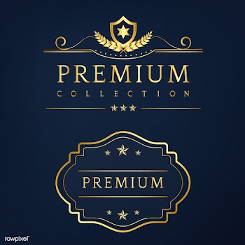 Premium collection badge design vector | Free stock vector - 489135