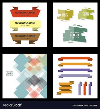 Premium design elements great for retro vintage vector image