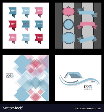 Premium design elements great for retro vintage vector image