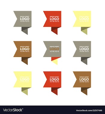 Premium design elements great for retro vintage vector image