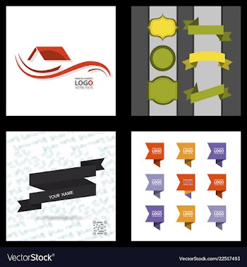 Premium design elements great for retro vintage vector image