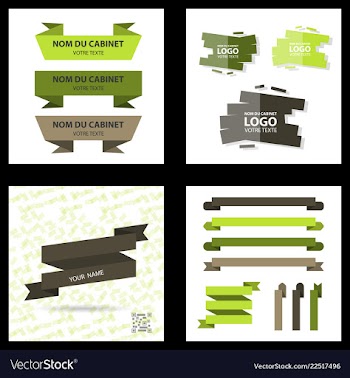 Premium design elements great for retro vintage vector image
