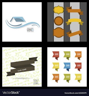 Premium design elements great for retro vintage vector image