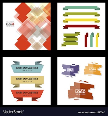 Premium design elements great for retro vintage vector image