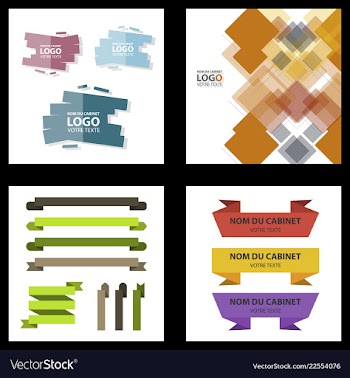 Premium design elements great for retro vintage vector image