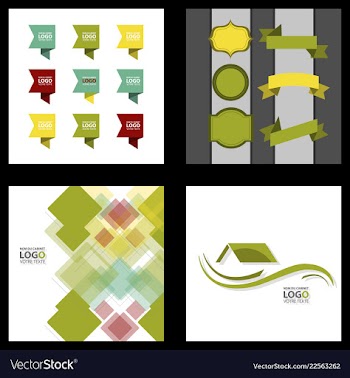 Premium design elements great for retro vintage vector image