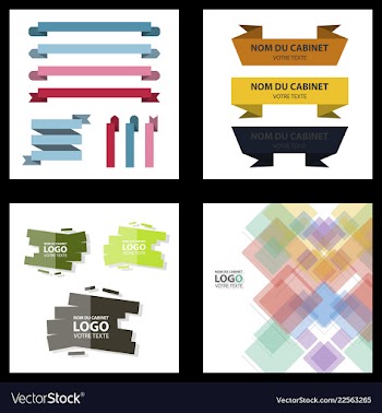 Premium design elements great for retro vintage vector image