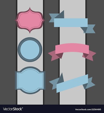 Premium design elements great for retro vintage vector image