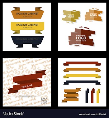 Premium design elements great for retro vintage vector image