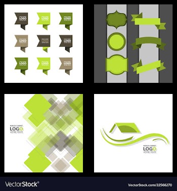 Premium design elements great for retro vintage vector image