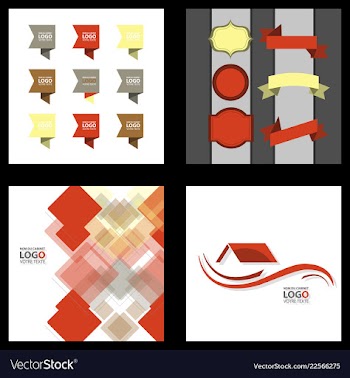 Premium design elements great for retro vintage vector image