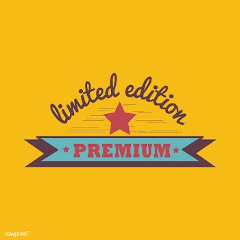 Premium limited edition badge vector | Free stock vector - 531356