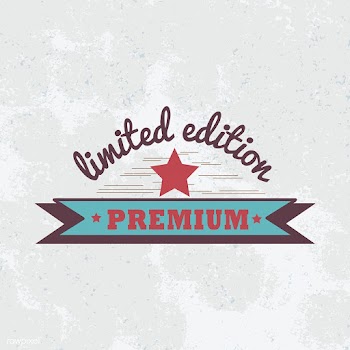 Premium limited edition badge vector | Free stock vector - 531402