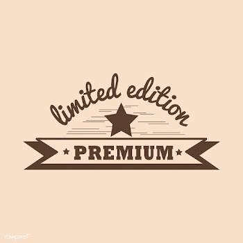 Premium limited edition badge vector | Free stock vector - 531442