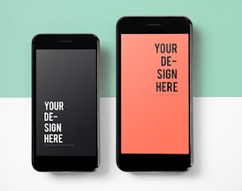 Premium mobile phone screen mockup template | Free stock psd mockup - 527417
