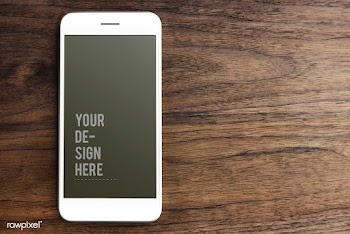 Premium mobile phone screen mockup template | Free stock psd mockup - 527436