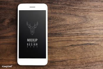 Premium mobile phone screen mockup template | Free stock psd mockup - 527439