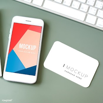 Premium mobile phone screen mockup template | Free stock psd mockup - 527465
