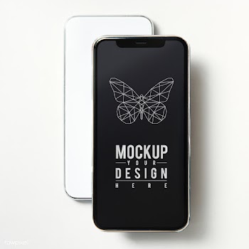 Premium mobile phone screen mockup template | Free stock psd mockup - 527523