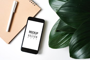 Premium mobile phone screen mockup template | Free stock psd mockup - 527532