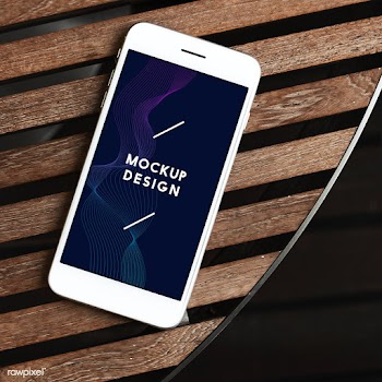 Premium mobile phone screen mockup template | Free stock psd mockup - 527550