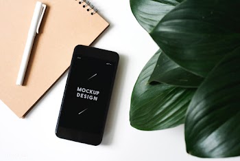 Premium mobile phone screen mockup template | Free stock psd mockup - 527554