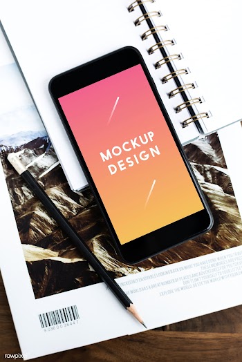 Premium mobile phone screen mockup template | Free stock psd mockup - 527564