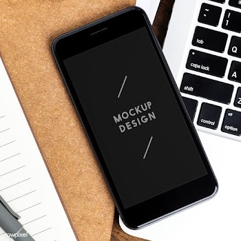 Premium mobile phone screen mockup template | Free stock psd mockup - 527575