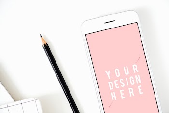 Premium mobile phone screen mockup template | Free stock psd mockup - 527617