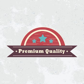 Premium quality badge design vector | Free stock vector - 531387