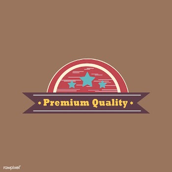 Premium quality badge design vector | Free stock vector - 531438