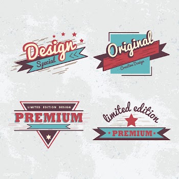 Premium quality badge vector set | Free stock vector - 531443